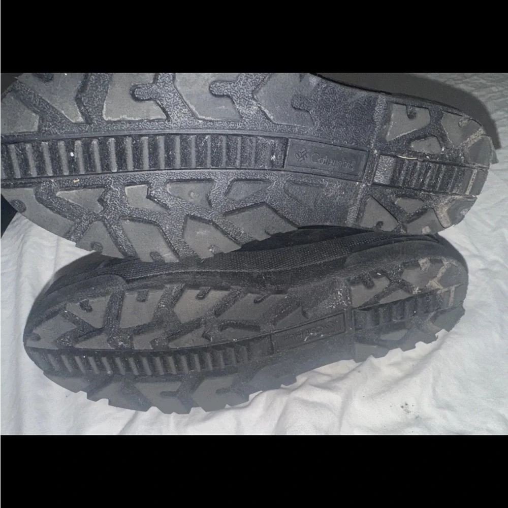 COLUMBIA Youth POWDERBUG PLUS II Boots Big Kids Slip On Boots OMNI TECH Sz 7